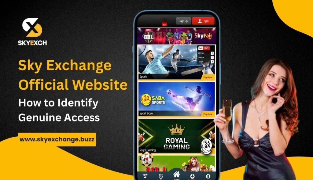 Sky Exchange Official Website_ How to Identify Genuine Access